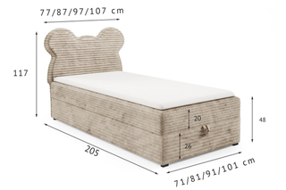 ŁÓŻKO DZIECIĘCE BUMI