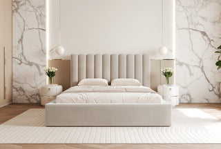 ŁÓŻKO TAPICEROWANE MILVO