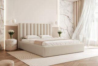 ŁÓŻKO TAPICEROWANE MILVO