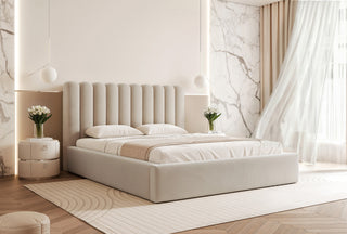 ŁÓŻKO TAPICEROWANE MILVO