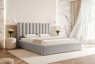 ŁÓŻKO TAPICEROWANE MILVO