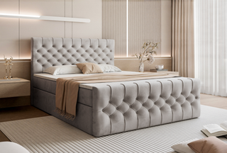 ŁÓŻKO KONTYNENTALNE KEMER 160X200 MAGIC VELVET 2241