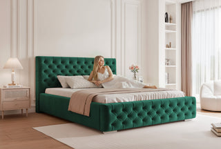 ŁÓŻKO TAPICEROWANE VERO