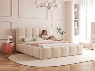 ŁÓŻKO TAPICEROWANE CALME