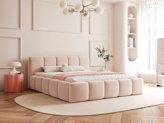 ŁÓŻKO TAPICEROWANE CALME BAS