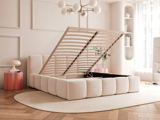 ŁÓŻKO TAPICEROWANE CALME BAS