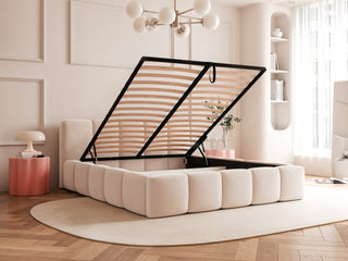 ŁÓŻKO TAPICEROWANE CALME BAS