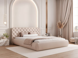 ŁÓŻKO TAPICEROWANE CÉLESTE