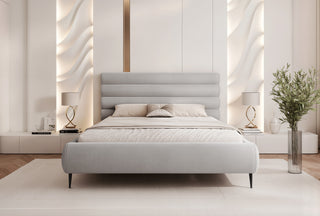 ŁÓŻKO TAPICEROWANE BOLSTRA WYSOKIE NOGI