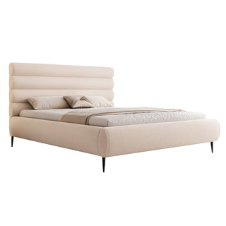 ŁÓŻKO TAPICEROWANE BOLSTRA WYSOKIE NOGI