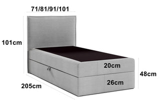 ŁÓŻKO MŁODZIEŻOWE MILO