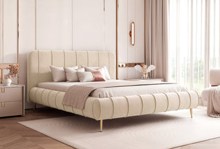 ŁÓŻKO TAPICEROWANE SLIM PAROS XI WYSOKIE NOGI 160X200 KRONOS 38
