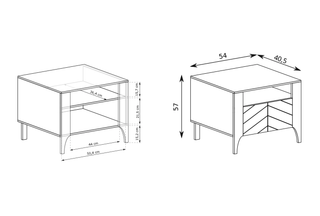SZAFKA NOCNA MONTELI
